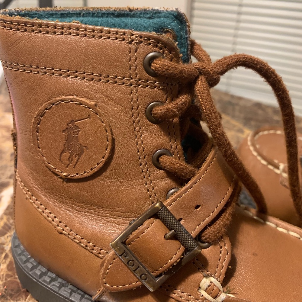 Kid Polo Ranger  boots. 6.5C